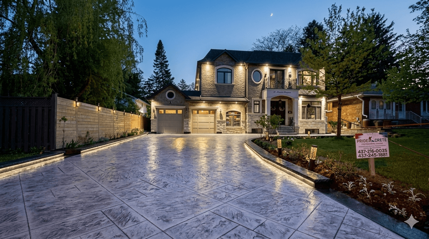 Premium architectural concrete finishing